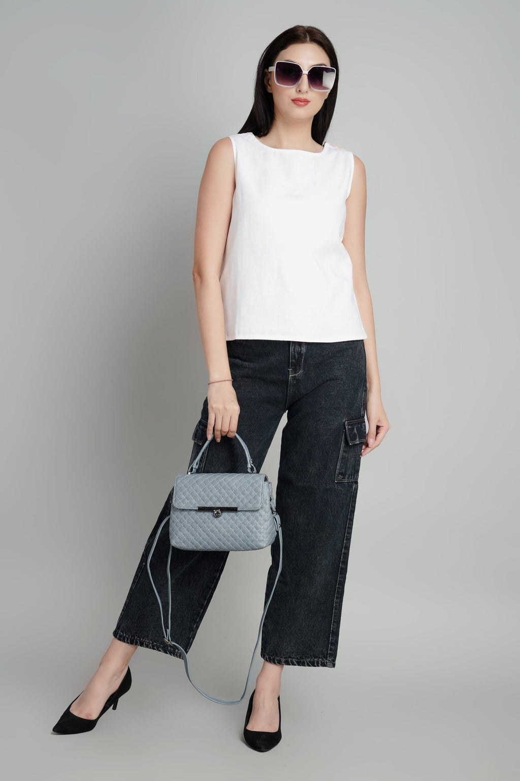 KIARABEL Stylish White Top image 5