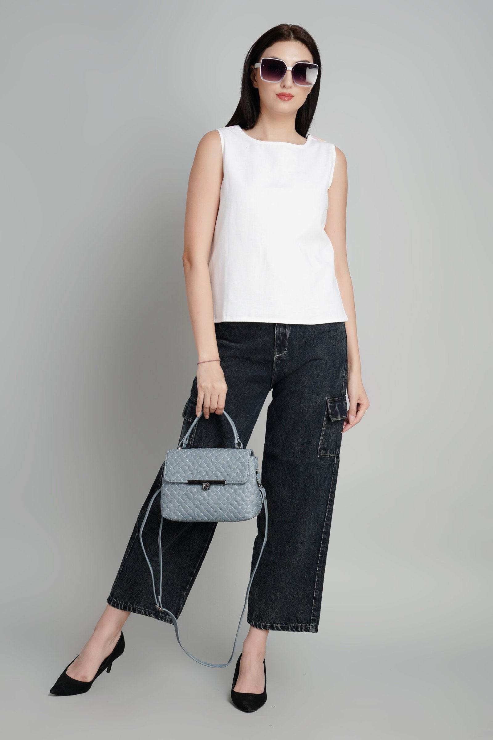 KIARABEL Stylish White Top image 5