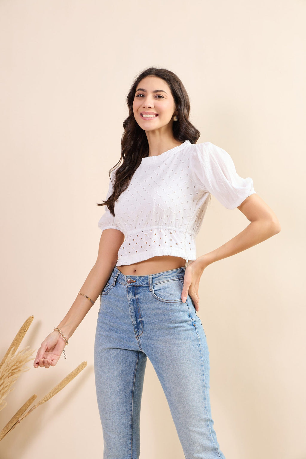 KIARABEL Western Mint Bliss Short Sleeve Top image 2