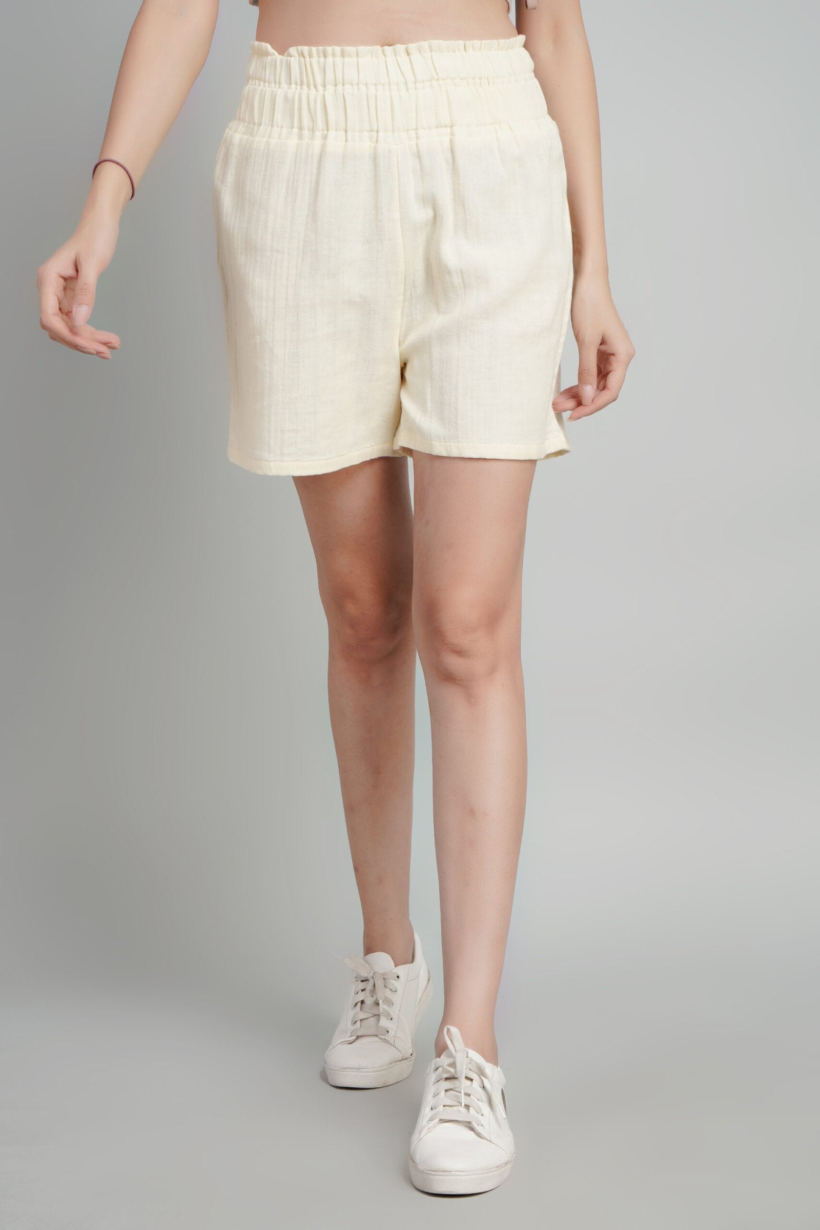 KIARABEL High Rise Solid Shorts| Regular | image 0