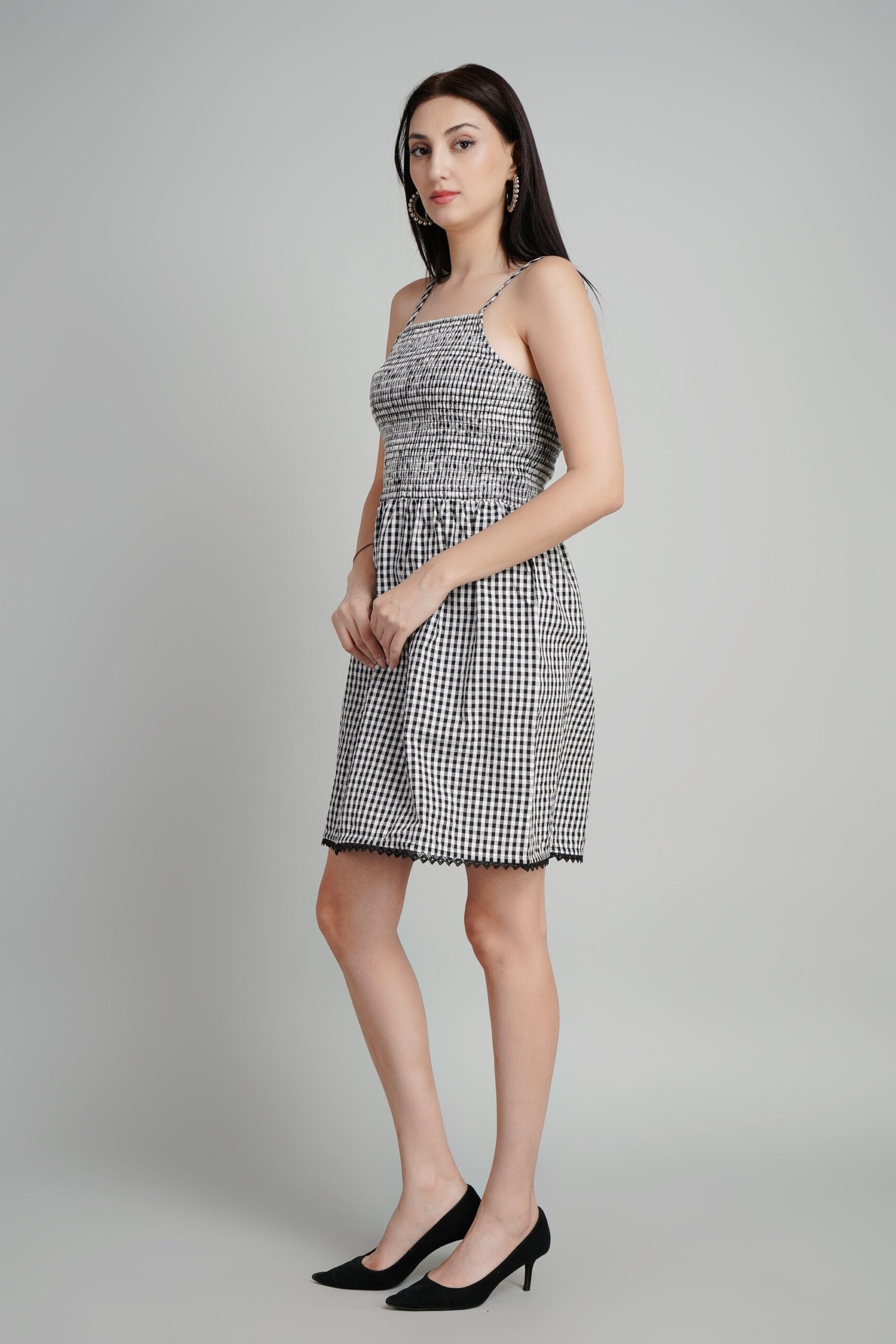 KIARABEL Black Smoking Dress image 3