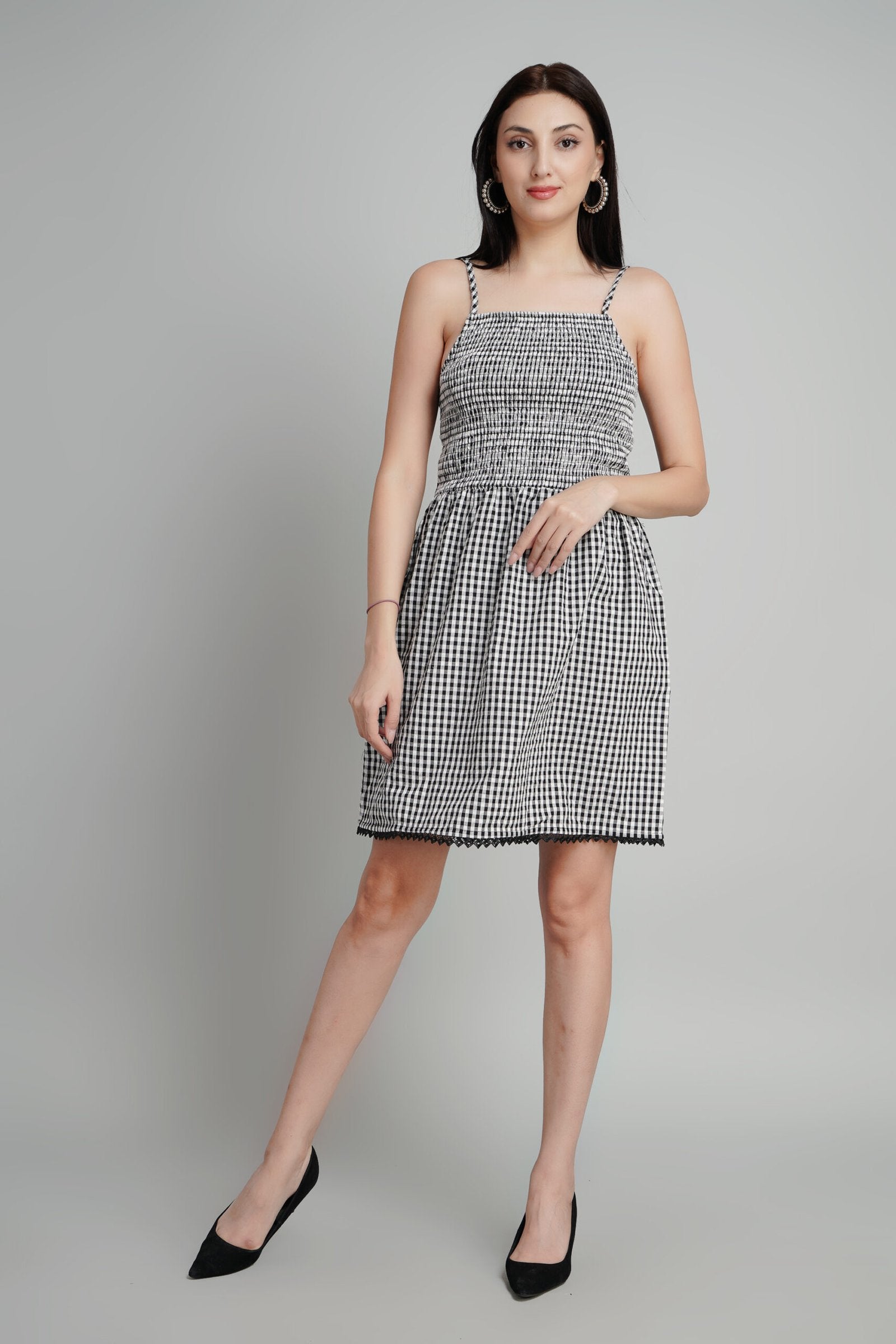 KIARABEL Black Smoking Dress image 4