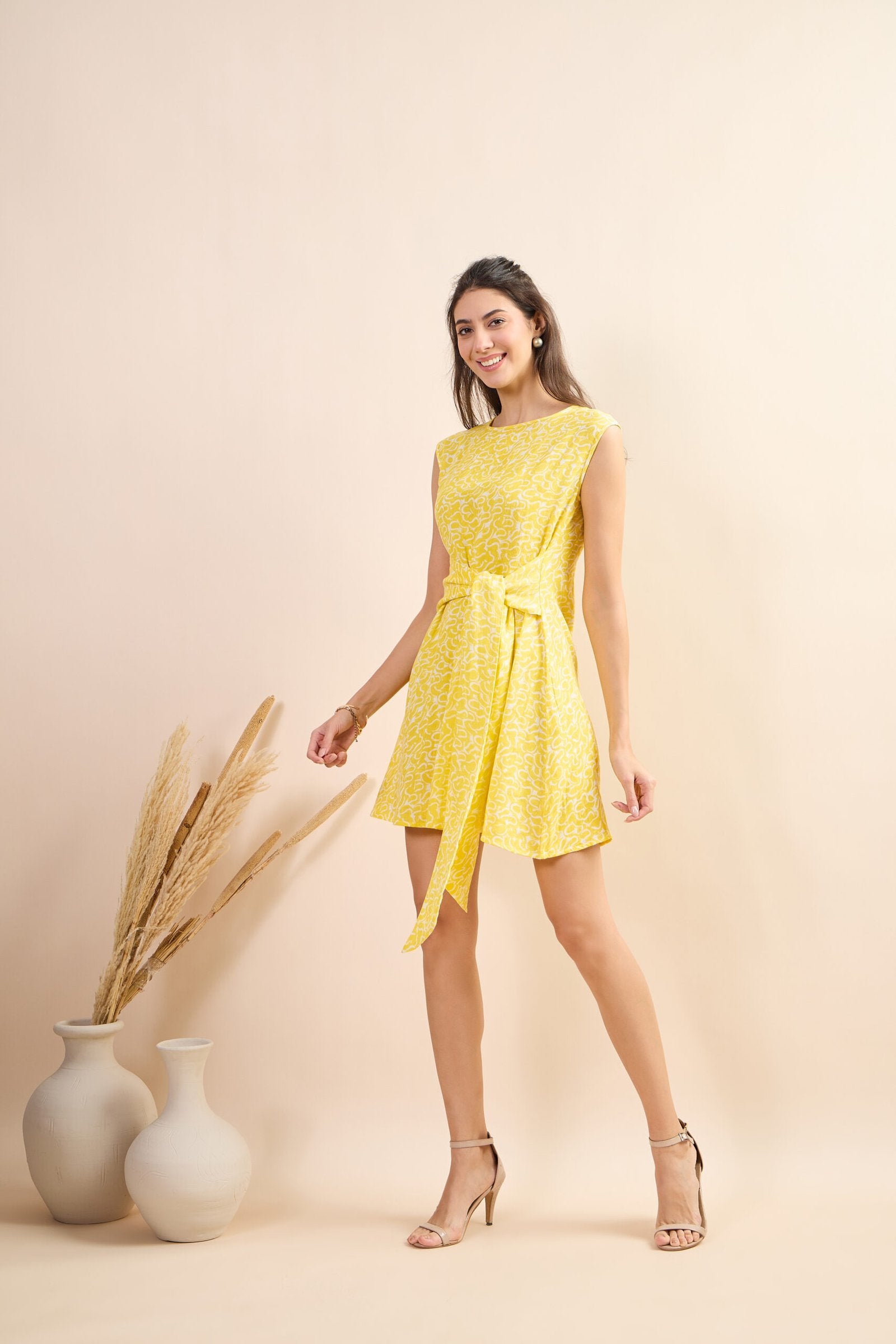 KIARABEL Women's Western Knotted Grace Styles One-Piece Dress image 2