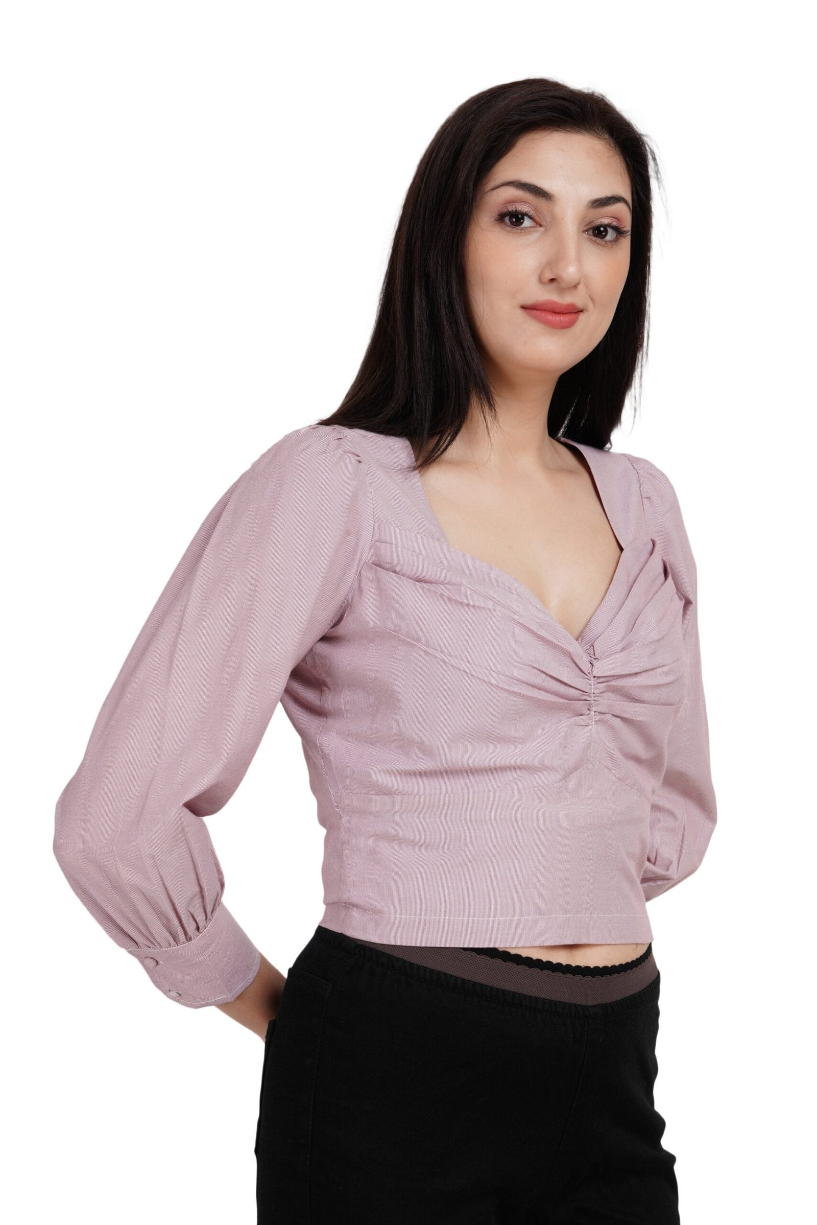 KIARABEL Women Full Sleeves Top image 0