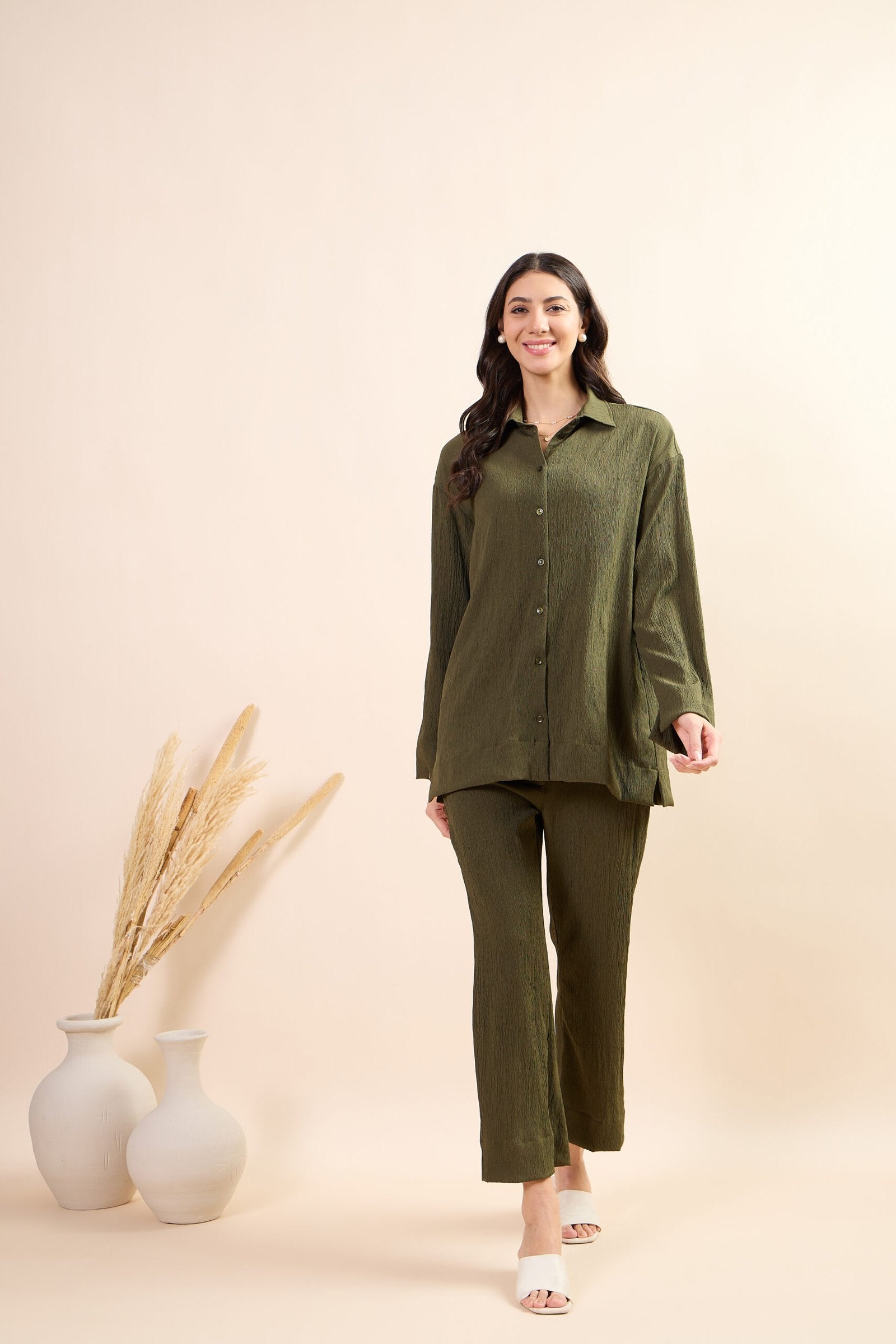 KIARABEL Women's Olivebell Styles Co-Ord Set image 4