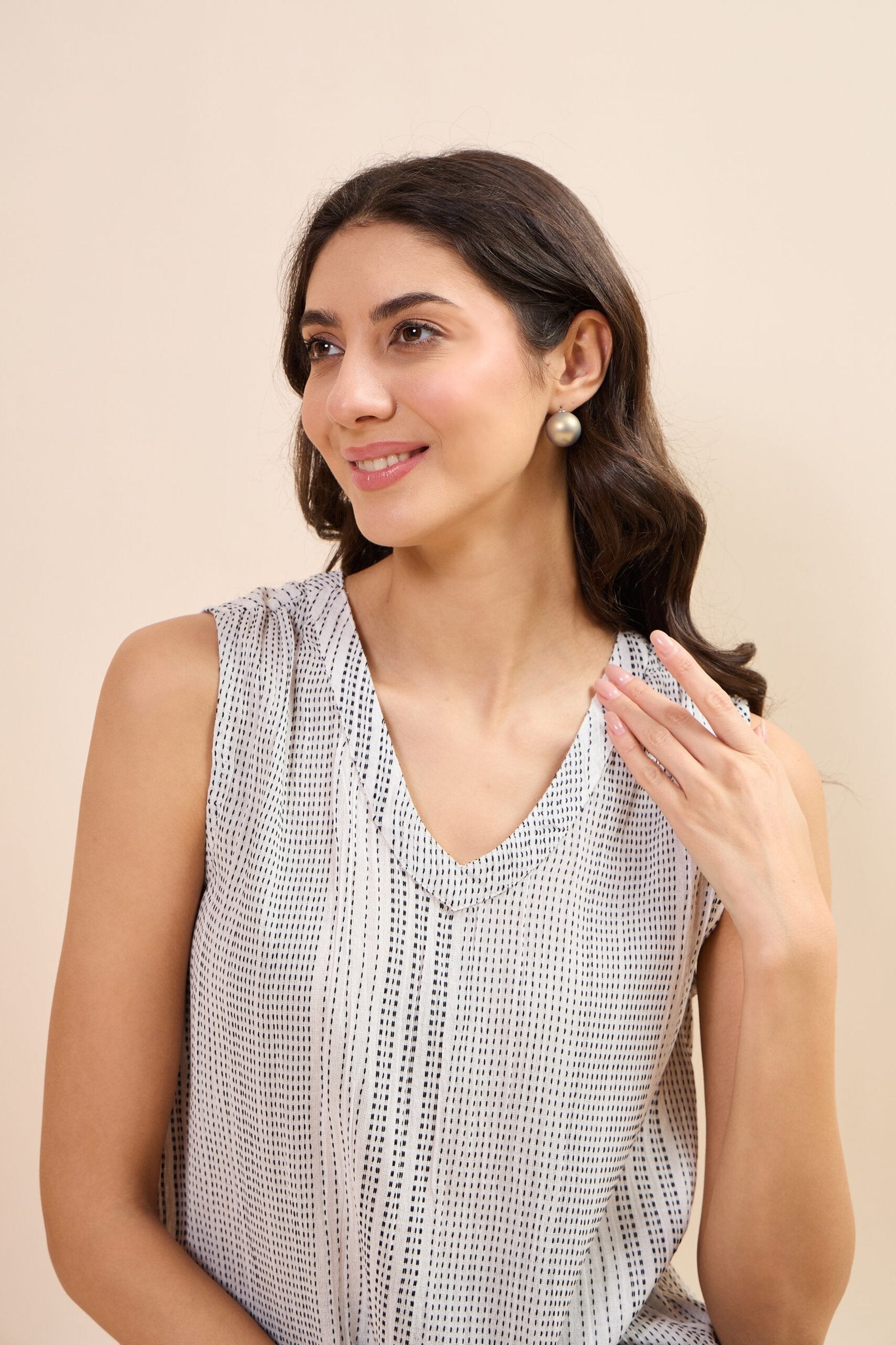 KIARABEL Western Stitch Charm Sleeveless Top image 2