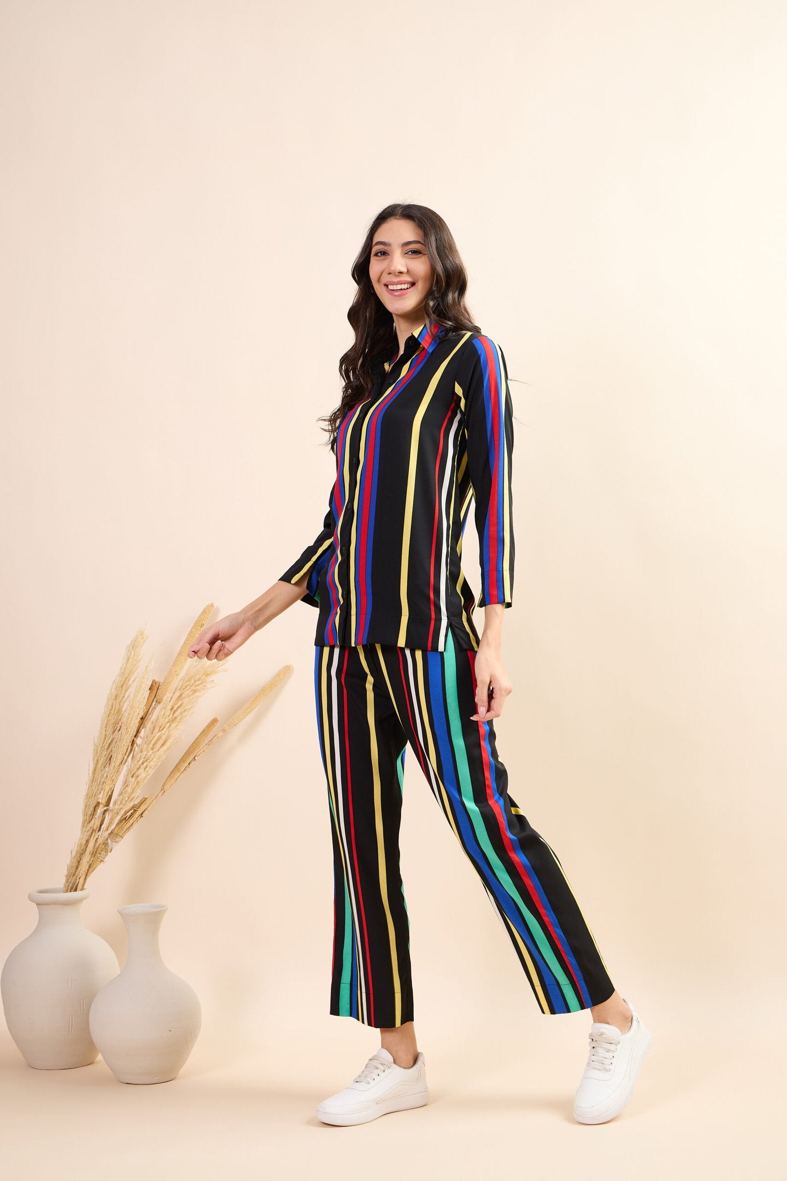 KIARABEL Women's Midnight Spectrun Styles Co-Ord Set image 2