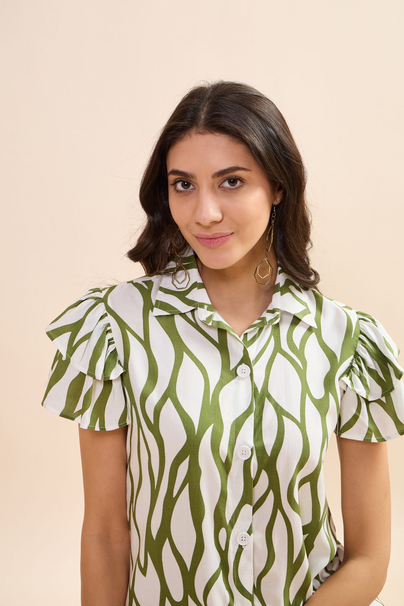 KIARABEL Women's Western Curve Stripe Cinch Styles One-Piece Dress (Copy) image 1