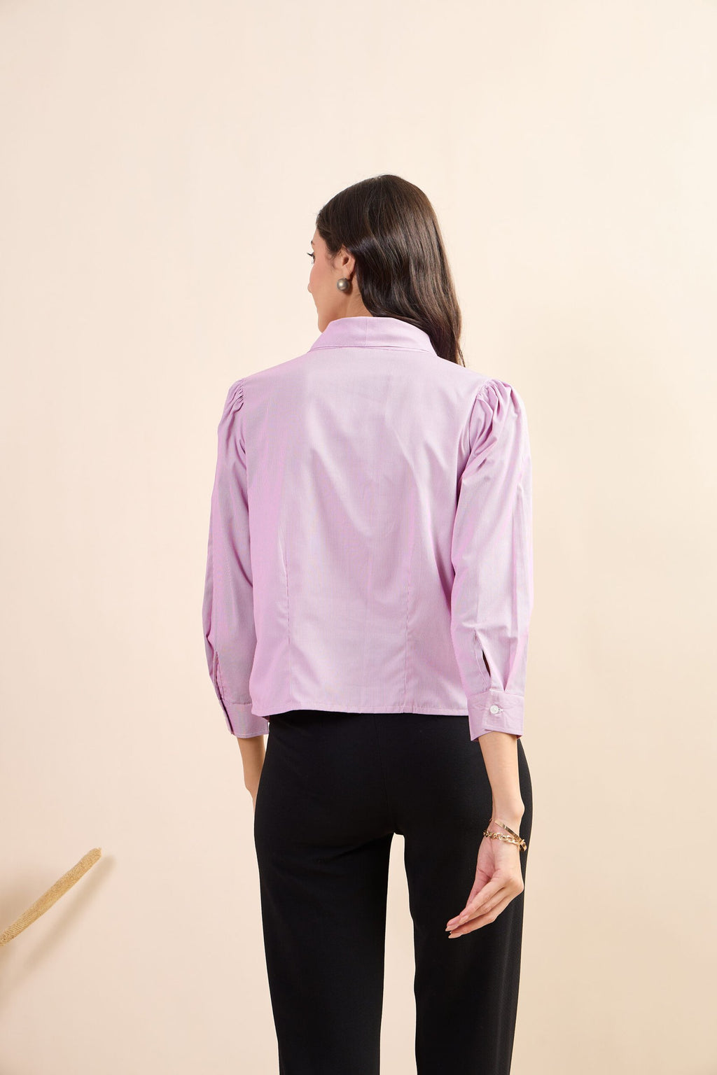 KIARABEL Western Candy Stripe Full Sleeve Top image 1