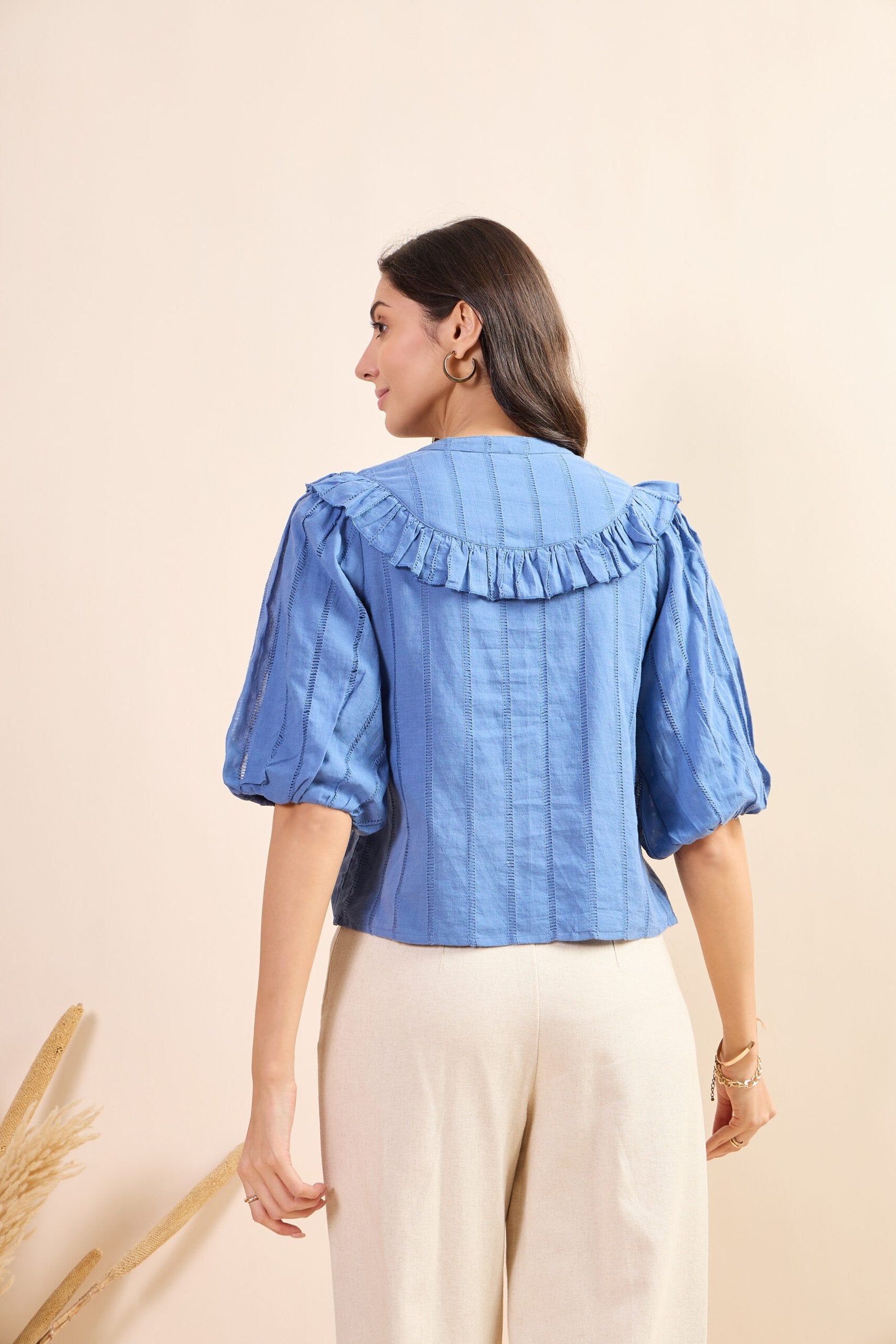 KIARABEL Western Skyline Short Sleeve Top image 1