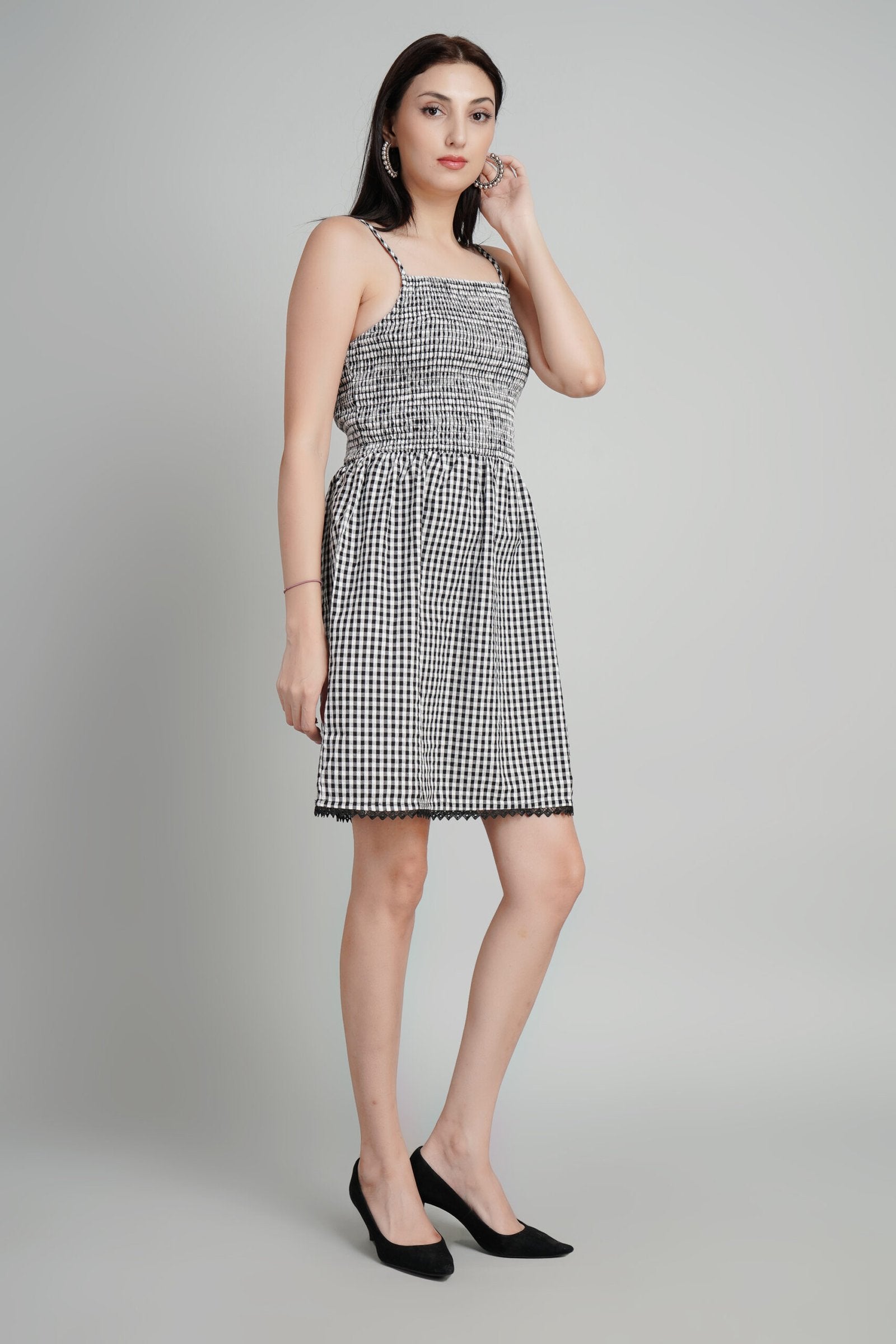 KIARABEL Black Smoking Dress image 2