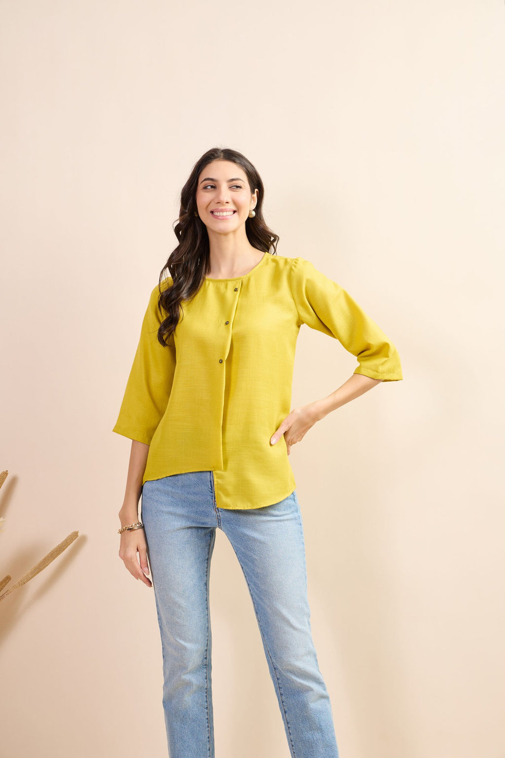 KIARABEL Western Sunny Glow Short Sleeve Top - XXL image