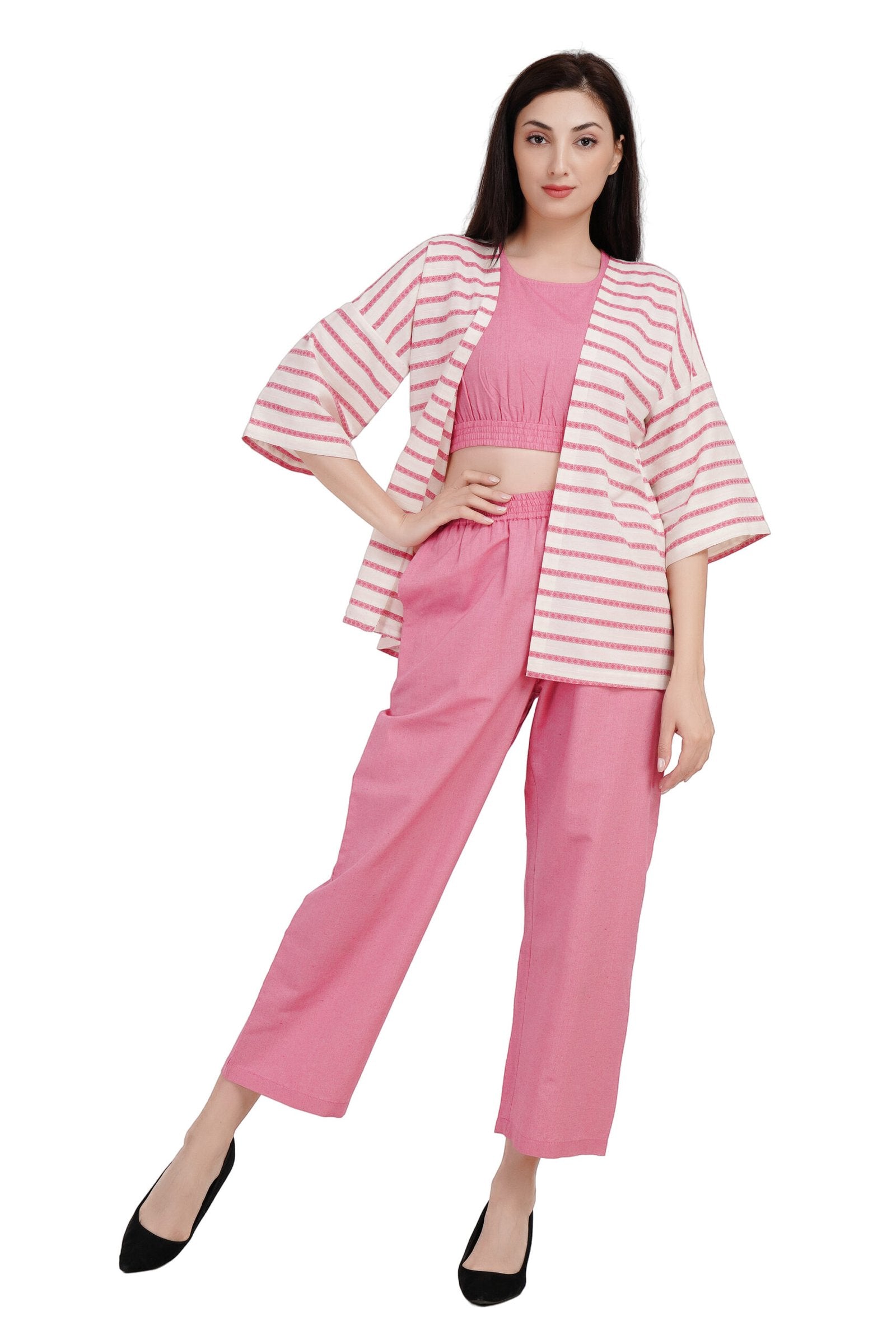 KIARABEL Top & Trouser Co-ords Set for women - L image
